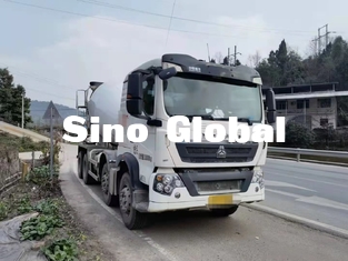 2$α 10M ³ 371HP τύπων ντίζελ φορτηγών συγκεκριμένων αναμικτών Howo χεριών δύναμη