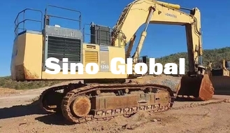 514KW χρησιμοποιημένος δύναμη εκσκαφέας KOMATSU 1250 αντιολισθητικών αλυσίδων πρότυπο κτύπημα 170mm