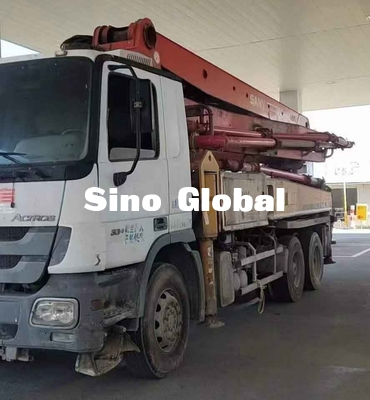 Εμπορικό σήμα 37M Sany χρησιμοποιημένο φορτηγό συγκεκριμένων αντλιών με το τμήμα 5 βραχιόνων
