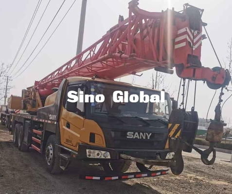 STC200C5 χρησιμοποιημένος γερανός φορτηγών, Sany 20 ταχύτητα γερανών 80km/H φορτηγών τόνου