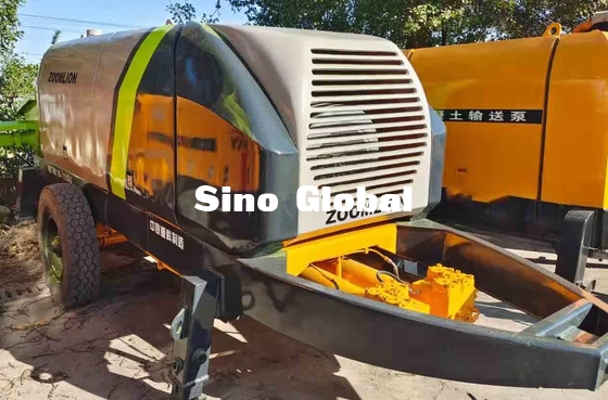 Χρησιμοποιημένη ηλεκτρική ικανότητα χοανών Zoomlion 600L συγκεκριμένων αντλιών ρυμουλκών