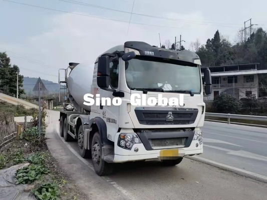 2$α 10M ³ 371HP τύπων ντίζελ φορτηγών συγκεκριμένων αναμικτών Howo χεριών δύναμη