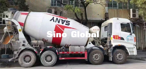 10M ³ χρησιμοποίησαν το φορτηγό Sany SY310C-8W συγκεκριμένων αναμικτών για τη Οικοδομική Βιομηχανία