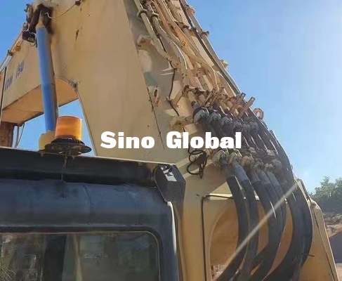 514KW χρησιμοποιημένος δύναμη εκσκαφέας KOMATSU 1250 αντιολισθητικών αλυσίδων πρότυπο κτύπημα 170mm